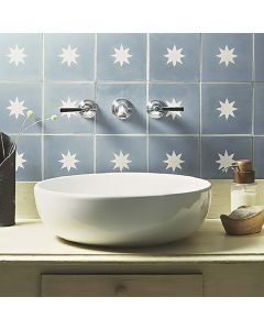 Empire Wall Mounted 3 Hole Basin Mixer