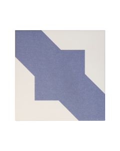 Bert & May Blue Crosses Porcelain