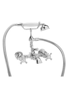 Classic Wall Mounted Bath and Shower Mixer