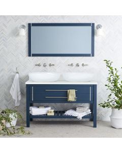 Derwent Floor Standing Basin Unit 1200 - 2 drawers with upstand