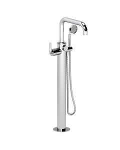 Haus Modernist Bath Mixer with Standpipe and Handshower